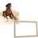 Gaira With Frame Without Stretched Canvas Galloping Horse