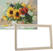 Schilderen op nummer Gaira With Frame Without Stretched Canvas Bouquet