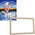 Pintura por números Gaira With Frame Without Stretched Canvas Swan Lake