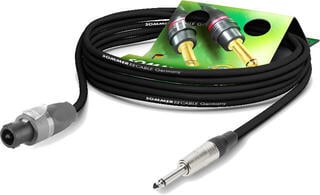 Högtalarkabel Sommer Cable Meridian ME21-225 Grå/Rak - Rak