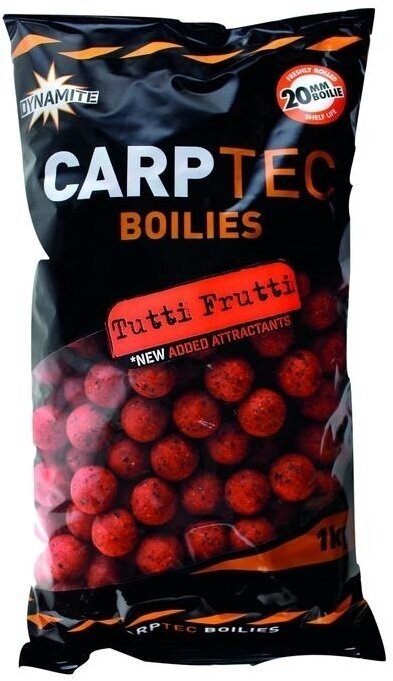 Boilies Dynamite Baits CarpTec 1 kg 20 mm Tutti Frutti Boilies