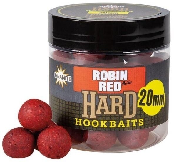 Δολώματα Μπίλιες (Boilies) Dynamite Baits Hard Hookbaits 20 χλστ. Robin Red Δολώματα Μπίλιες (Boilies)