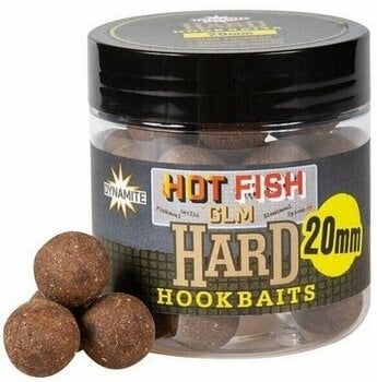 Бойли Dynamite Baits Hard Hookbaits 20 mm GLM-Hot Fish Бойли - 1