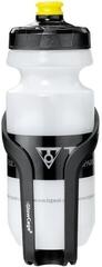 Бутилка за велосипед Topeak iGlow Cage B w/ Bottle White 600 ml Бутилка за велосипед