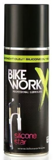 Rowerowy środek czyszczący BikeWorkX Silicone Star 200 ml Rowerowy środek czyszczący