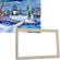 Gaira With Frame Without Stretched Canvas Winter in the Village