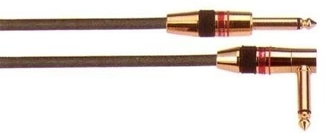 Instrumentenkabel Soundking BC352 20 Schwarz 6 m Gerade Klinke - Winkelklinke