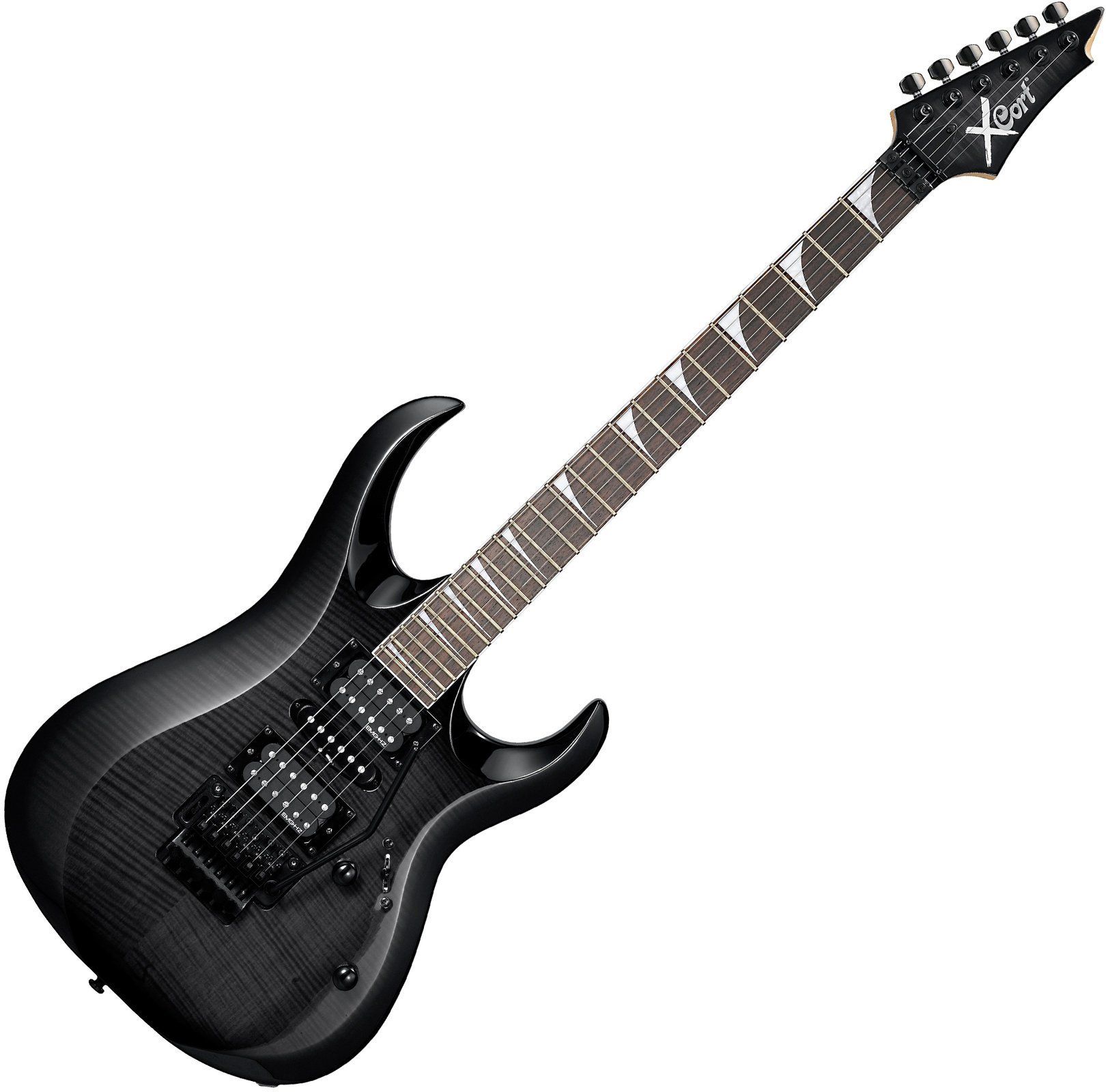 Elektrische gitaar Cort X-11 Zwart