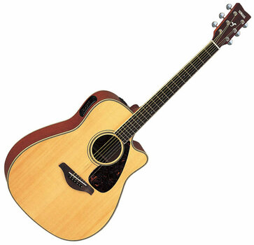 Elektroakusztikus gitár Yamaha FGX 720 SC NT - 1