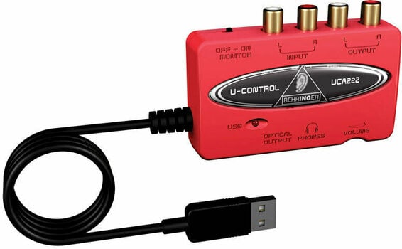 USB аудио интерфейс Behringer UCA 222 U-CONTROL - 1