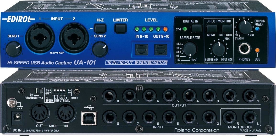 UA-101 - レコーディング/PA機器