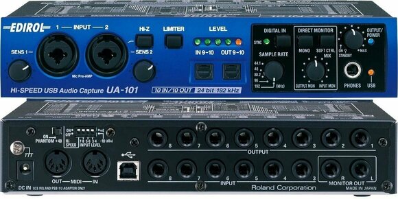 USB-lydgrænseflade Edirol UA-101 - 1