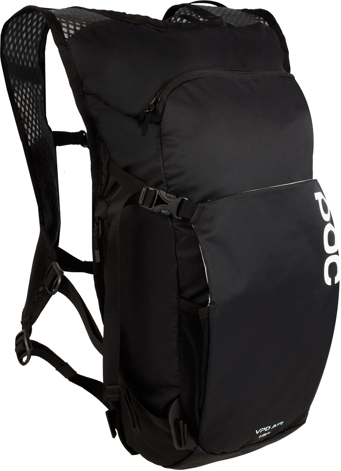 Cycling backpack and accessories POC Spine VPD Air Uranium Black Backpack