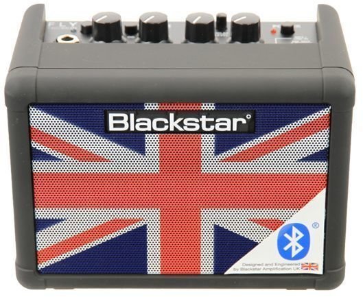 Kytarové kombo-Mini Blackstar FLY 3 Union Jack Mini Amp Black