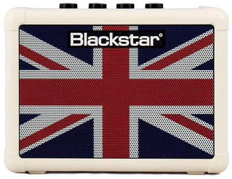 Kytarové kombo-Mini Blackstar FLY 3 Union Jack Mini Amp Cream
