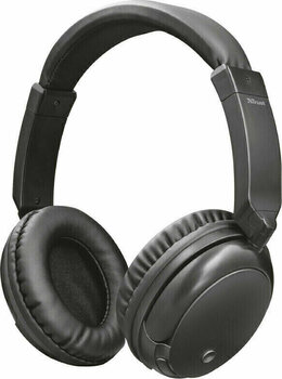 Vezeték nélküli fejhallgatók On-ear Trust 22452 Kodo Black Metallic - 1