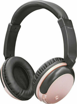 Wireless On-ear headphones Trust 22453 Kodo Rose Gold - 1