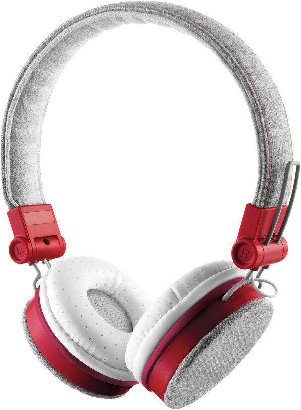 On-ear Headphones Trust 20073 Fyber Grey/Red
