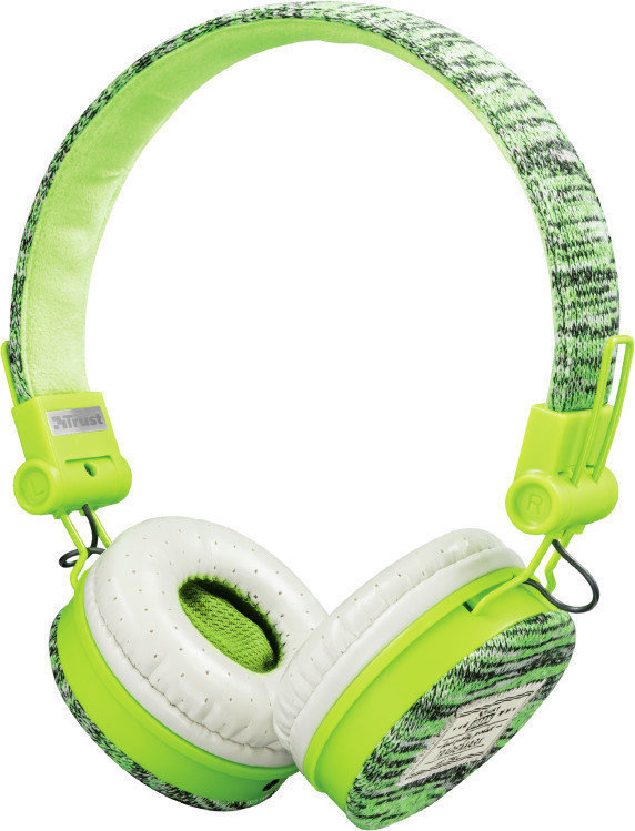 Ακουστικά on-ear Trust 22646 Fyber Πράσινο