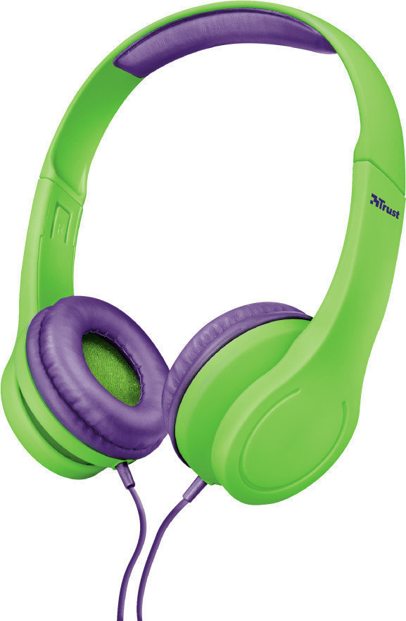 Trådløse on-ear hovedtelefoner Trust 22490 Bino Kids Green