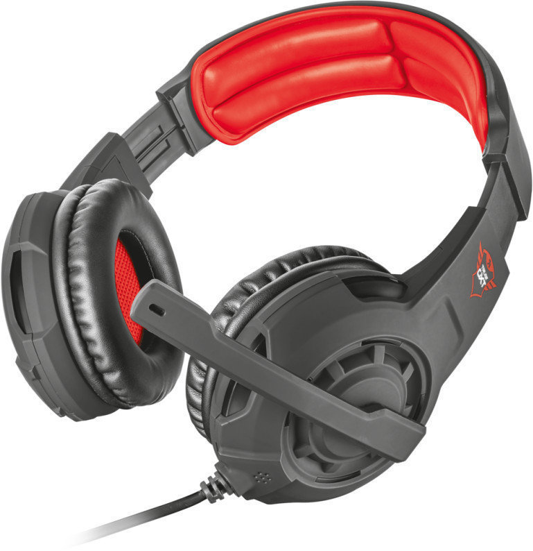 PC-kuulokkeet Trust GXT 310 Radius Musta-Punainen PC-kuulokkeet