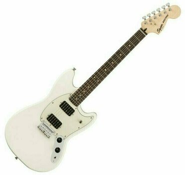 Electric guitar Fender Squier Bullet Mustang Olympic White - 1