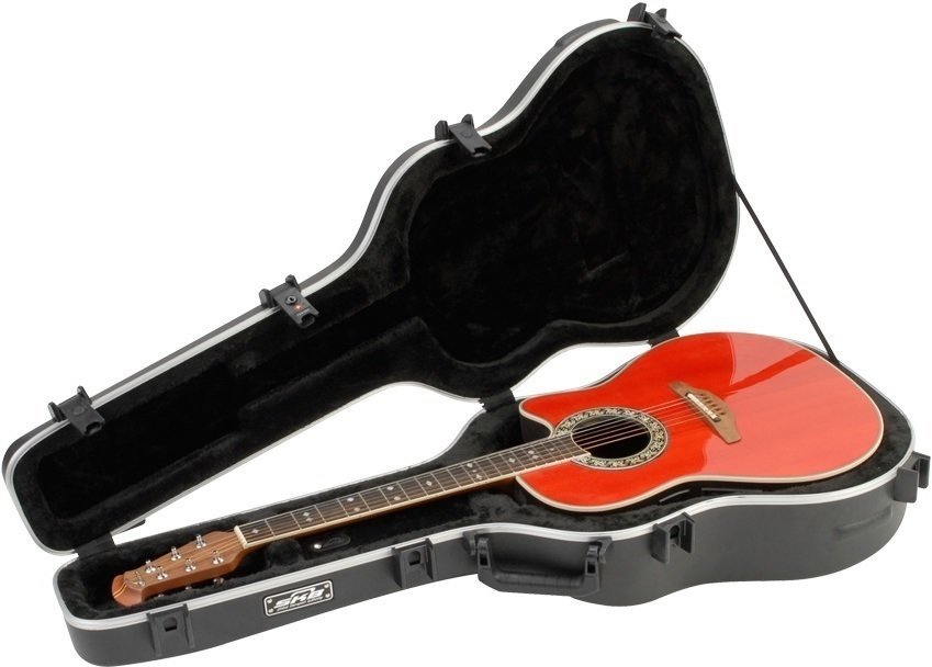 SKB Cases 1SKB17 Acoustic Roundback Guitar Case Muziker