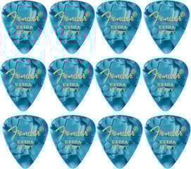 Palheta Fender 351 Extra Heavy Ocean Turquoise 12 Palheta