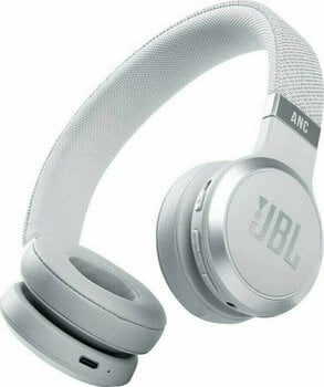 Trådlösa on-ear-hörlurar JBL Live 460NC White - 1