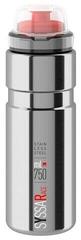 Bicycle bottle Elite Syssa Race Silver Glossy 750 ml Bicycle bottle