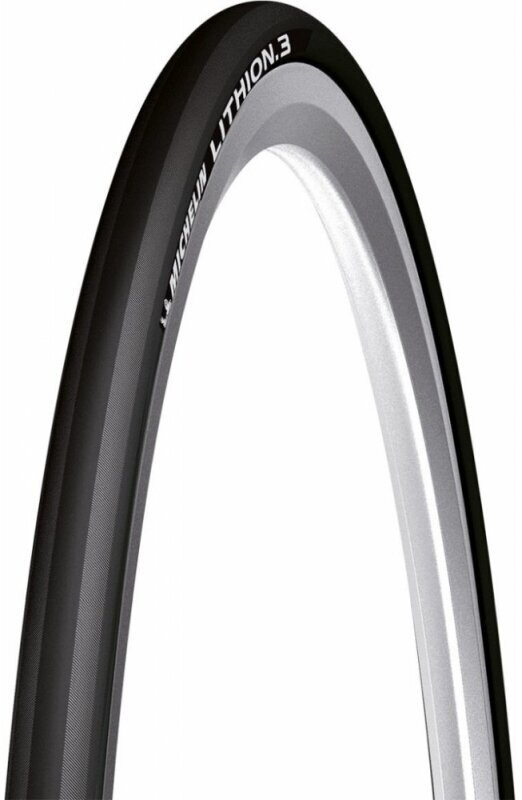Plášť na cestný bicykel Michelin Lithion3 23" (622 mm) 23.0 Black Galuska Plášť na cestný bicykel