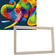 Gaira With Frame Without Stretched Canvas Elephant 1 Pintura por números