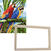 Maľovanie podľa čísel Gaira S rámom bez vypnutého plátna Papagáje