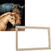Ζωγραφική με Αριθμούς Gaira With Frame Without Stretched Canvas Horses