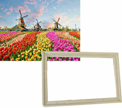 Ζωγραφική με Αριθμούς Gaira With Frame Without Stretched Canvas Netherlands - 1