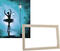 Ζωγραφική με Αριθμούς Gaira With Frame Without Stretched Canvas Ballerina