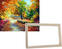 Schilderen op nummer Gaira With Frame Without Stretched Canvas Autumn is Coming