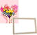 Maling efter tal Gaira With Frame Without Stretched Canvas Heart