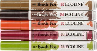 Marker
 Ecoline Brush pen X5 Markere acuarelă Autumn 5 buc.