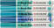 Μαρκαδόρος Ecoline Brush pen X10 Ακουαρέλα στυλό Green Blue 5 Τεμ.