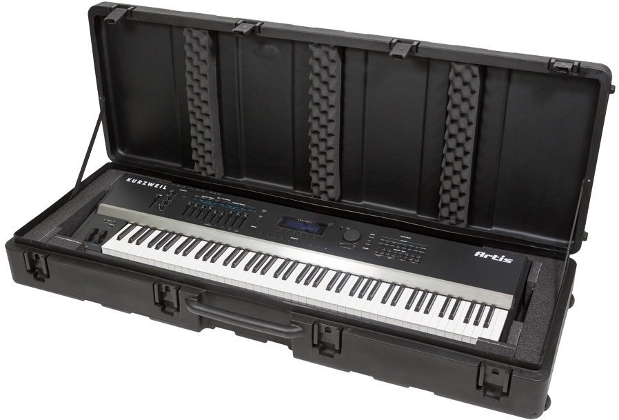 Kovček za klaviature SKB Cases 1SKB-R6020W Roto Molded 88 Note Keyboard Case