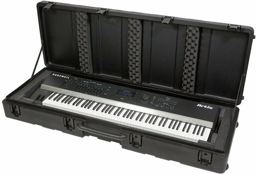 Case for Keyboard SKB Cases 1SKB-R6020W Roto Molded 88 Note Keyboard Case - 1