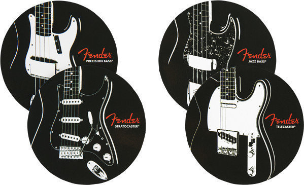 Overige muziekaccessoires Fender Classic Guitars Coaster Set