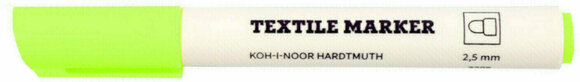 Felt-Tip Pen KOH-I-NOOR Textil Marker Textile Marker Fluo Green 1 pc - 1