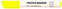 Fixa KOH-I-NOOR Textil Marker Fix na textil 2 - 3 mm Fluo Yellow 1 ks