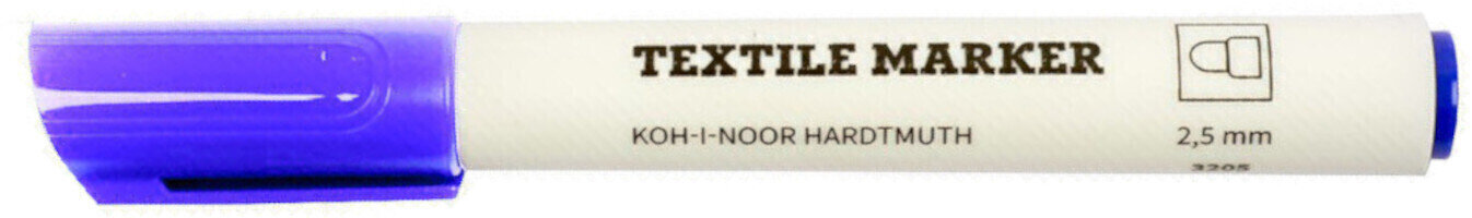 Flomaster KOH-I-NOOR Textil Marker Plava