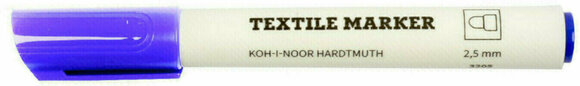 Feutre à point KOH-I-NOOR Textil Marker Bleu - 1