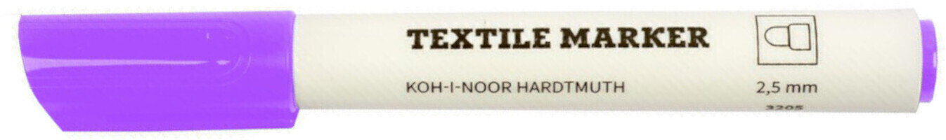 Rotulador KOH-I-NOOR Textil Marker Violet Rotulador