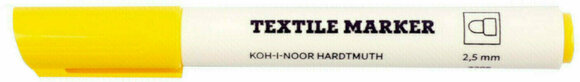 Felt-Tip Pen KOH-I-NOOR Textil Marker Yellow - 1