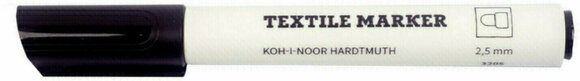 Fixa KOH-I-NOOR Textil Marker Fixy na textil Černá - 1